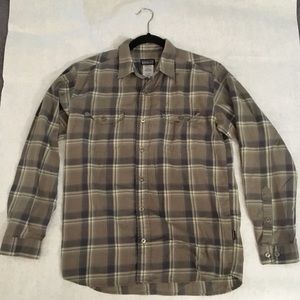 Patagonia Men’s Long Sleeve Organic Plaid Small